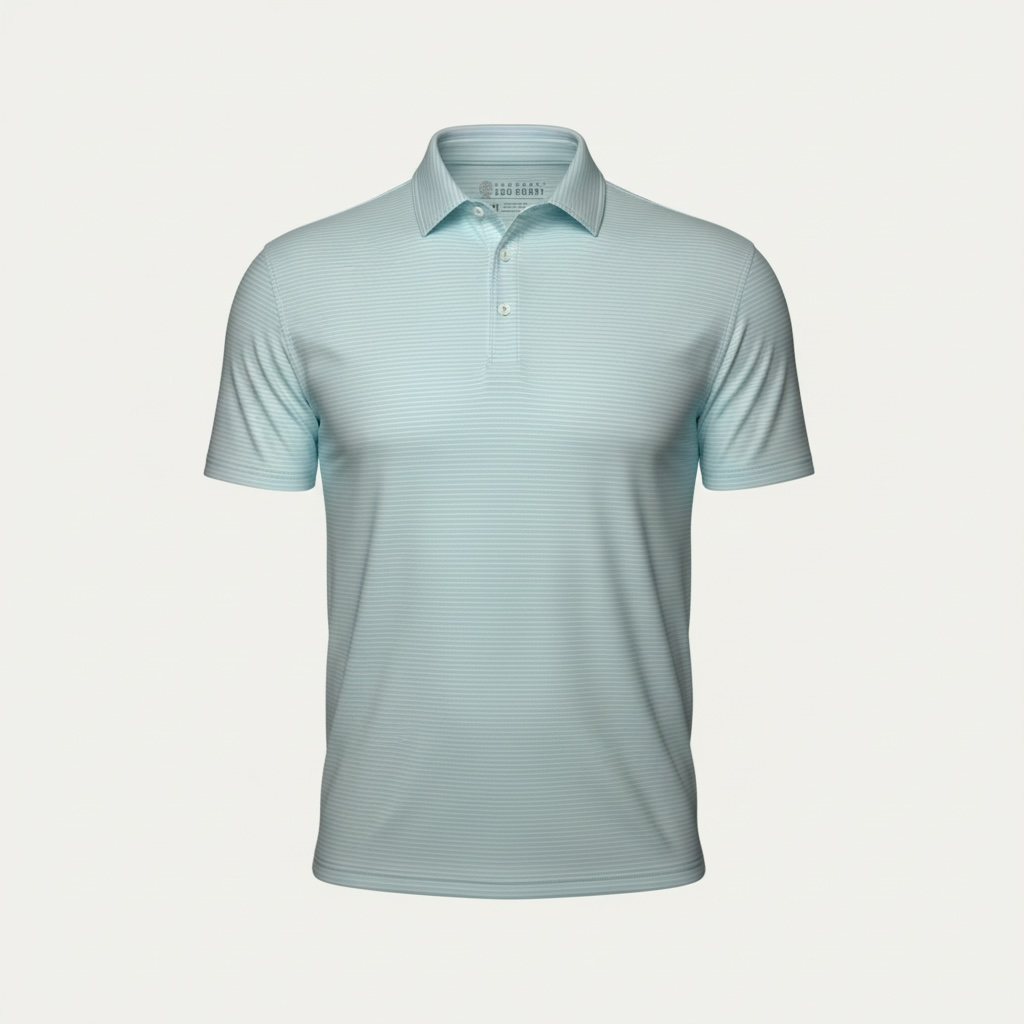 Fairway Performance Polo Golf Shirt Stripe