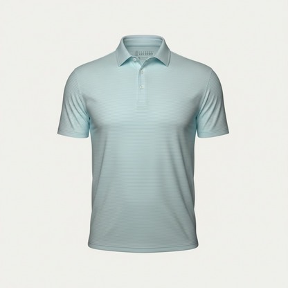 Fairway Performance Polo Golf Shirt Stripe