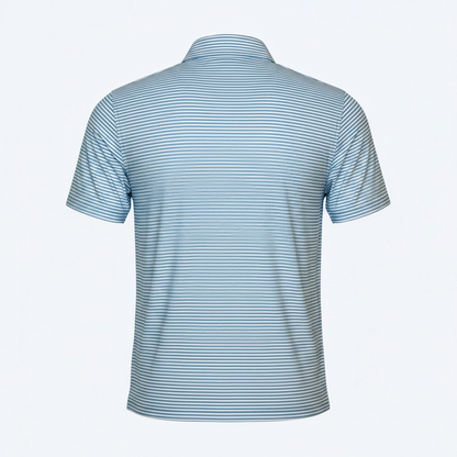 Fairway Performance Polo Golf Shirt Stripe